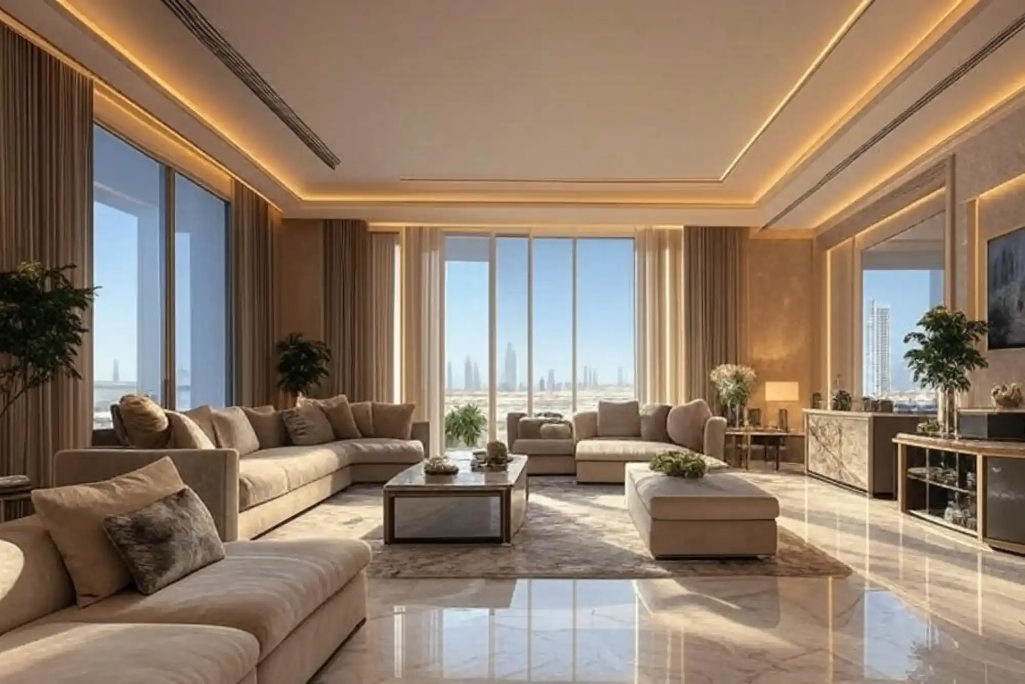 Customization Options for Luxury Homes in Palm Jebel Ali