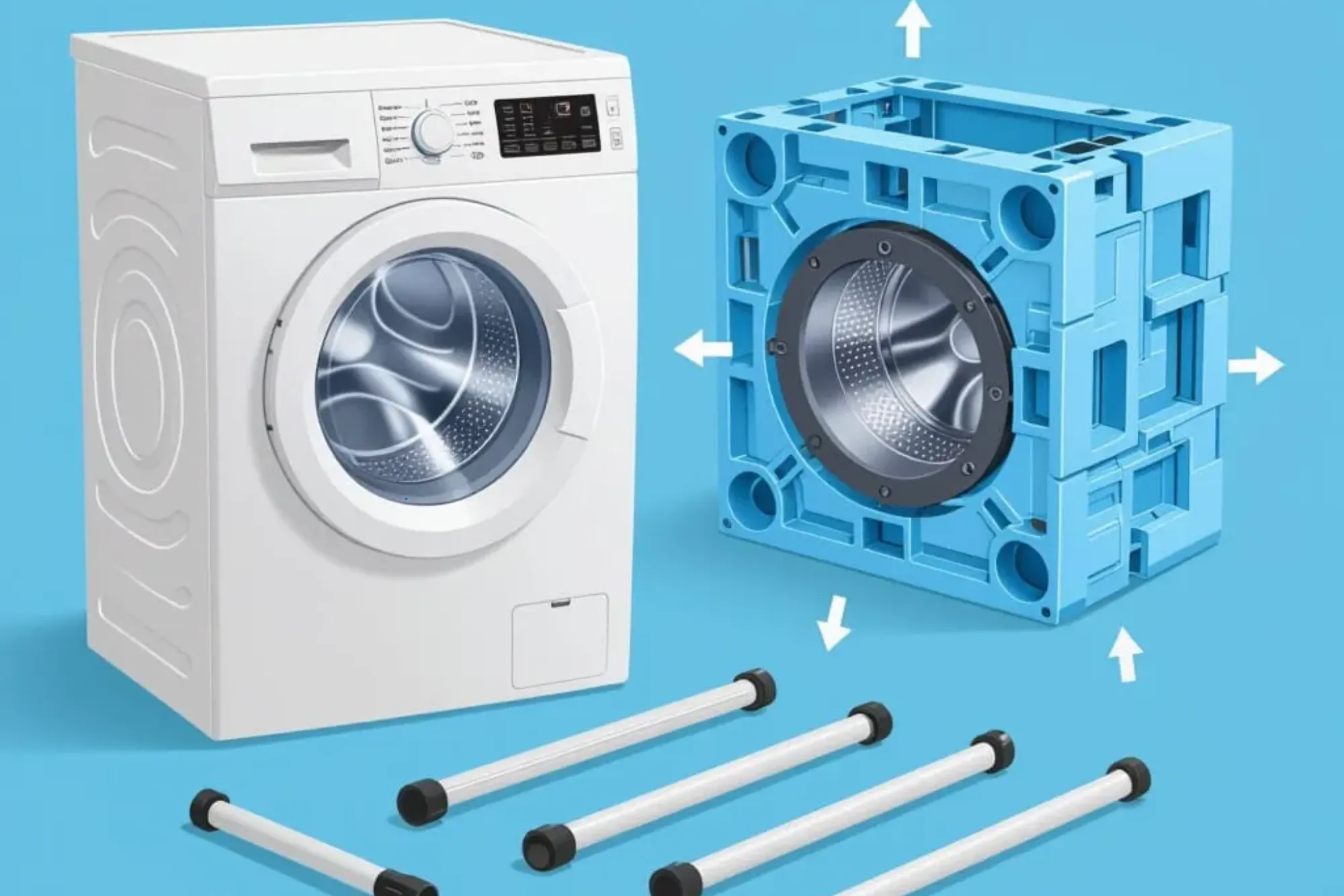 How to Repair Washing Machine Suspension Rods